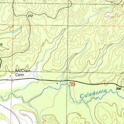 United States Geological Survey Wilkinson, MS (1988, 24000-Scale) digital map