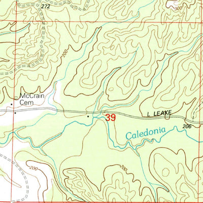 United States Geological Survey Wilkinson, MS (2000, 24000-Scale) digital map