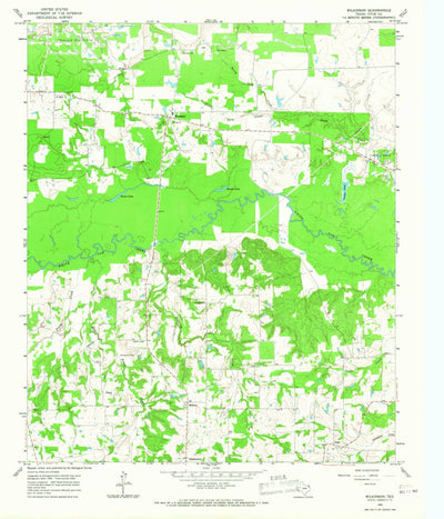 United States Geological Survey Wilkinson, TX (1964, 24000-Scale) digital map