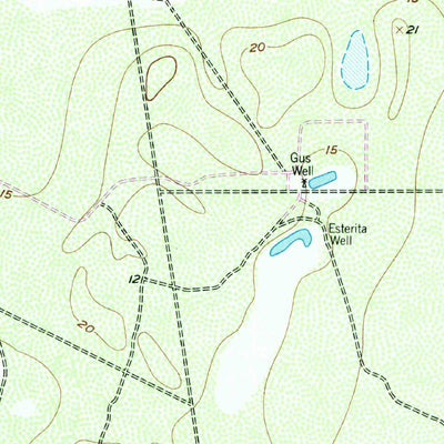 United States Geological Survey Willamar, TX (1956, 24000-Scale) digital map