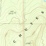 United States Geological Survey Willamette Pass, OR (1986, 24000-Scale) digital map