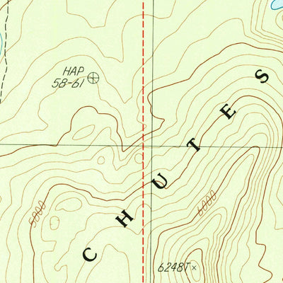 United States Geological Survey Willamette Pass, OR (1986, 24000-Scale) digital map