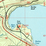 United States Geological Survey Willamette Pass, OR (1997, 24000-Scale) digital map