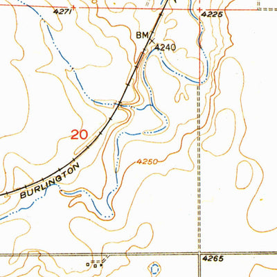 United States Geological Survey Willard, CO (1951, 24000-Scale) digital map