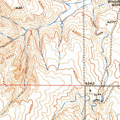 United States Geological Survey Willard, CO (1951, 24000-Scale) digital map