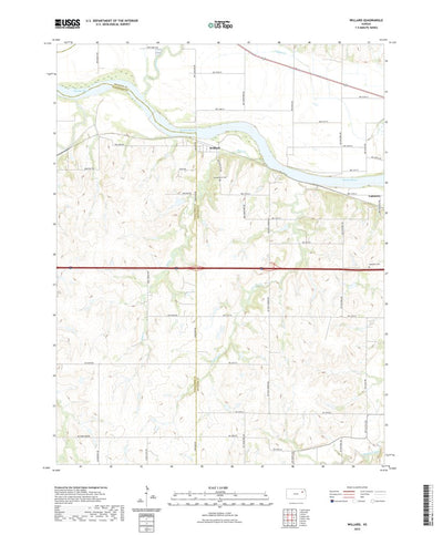 United States Geological Survey Willard, KS (2022, 24000-Scale) digital map