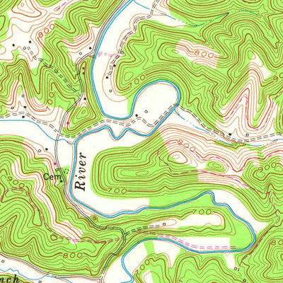 United States Geological Survey Willard, KY (1970, 24000-Scale) digital map