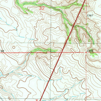 United States Geological Survey Willard, MT (1981, 24000-Scale) digital map