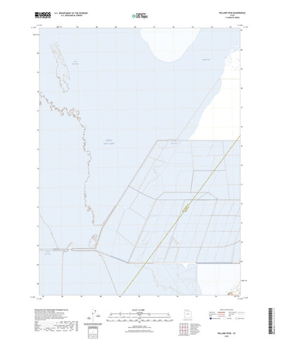 United States Geological Survey Willard Spur, UT (2023, 24000-Scale) digital map