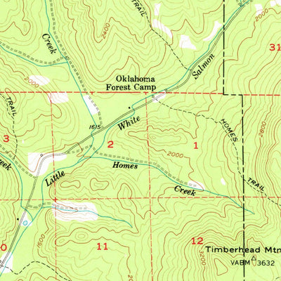 United States Geological Survey Willard, WA (1957, 62500-Scale) digital map