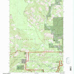 United States Geological Survey Willard, WA (1994, 24000-Scale) digital map