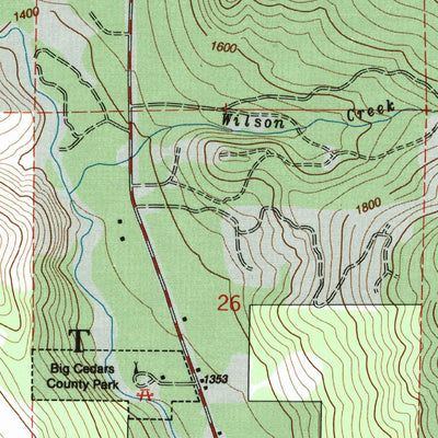 United States Geological Survey Willard, WA (1994, 24000-Scale) digital map