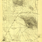 United States Geological Survey Willcox, AZ (1922, 125000-Scale) digital map