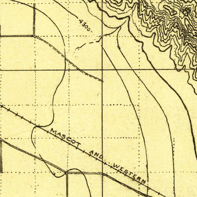 United States Geological Survey Willcox, AZ (1922, 125000-Scale) digital map