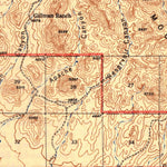 United States Geological Survey Willcox, AZ (1943, 62500-Scale) digital map