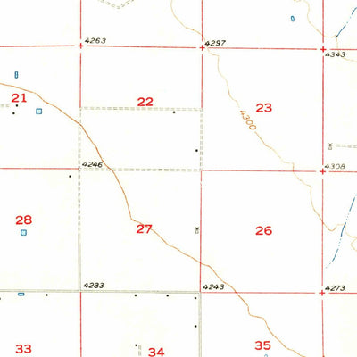 United States Geological Survey Willcox, AZ (1958, 62500-Scale) digital map