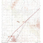 United States Geological Survey Willcox North, AZ (1996, 24000-Scale) digital map
