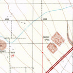 United States Geological Survey Willcox North, AZ (1996, 24000-Scale) digital map