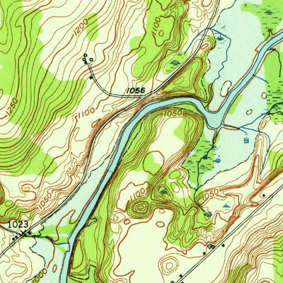 United States Geological Survey Willet, NY (1951, 24000-Scale) digital map
