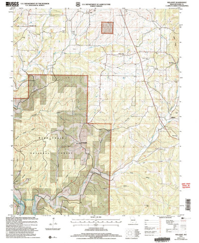 United States Geological Survey Willhoit, MO (2004, 24000-Scale) digital map
