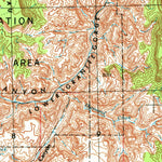 United States Geological Survey Williams, AZ (1954, 250000-Scale) digital map