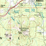 United States Geological Survey Williams, AZ (1983, 100000-Scale) digital map