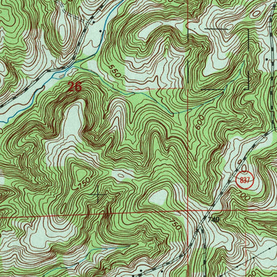United States Geological Survey Williams, IN (1993, 24000-Scale) digital map