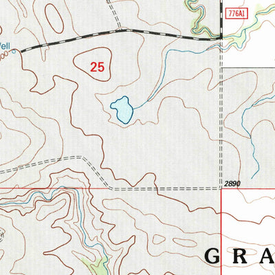 United States Geological Survey Williams Lake, ND (1997, 24000-Scale) digital map