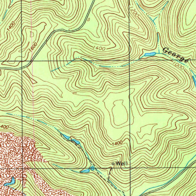 United States Geological Survey Williams Mountain, WV (1996, 24000-Scale) digital map