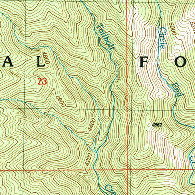 United States Geological Survey Williams Peak, ID (2004, 24000-Scale) digital map