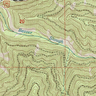 United States Geological Survey Williams Peak, MT (1999, 24000-Scale) digital map