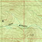 United States Geological Survey Williams Peak, UT (1985, 24000-Scale) digital map