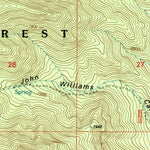 United States Geological Survey Williams Peak, UT (2001, 24000-Scale) digital map