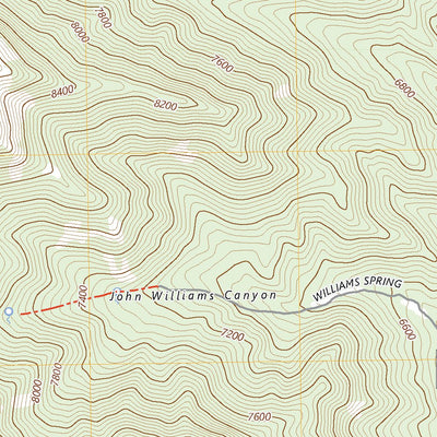 United States Geological Survey Williams Peak, UT (2023, 24000-Scale) digital map