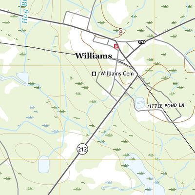 United States Geological Survey Williams, SC (2020, 24000-Scale) digital map