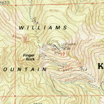 United States Geological Survey Williams South, AZ (1989, 24000-Scale) digital map