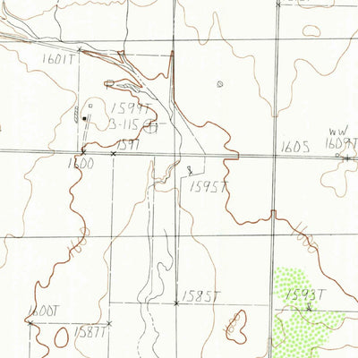 United States Geological Survey Williams, TX (1984, 24000-Scale) digital map
