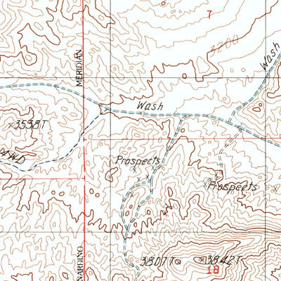 United States Geological Survey Williams Well, CA (1986, 24000-Scale) digital map