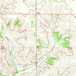 United States Geological Survey Williamsburg, IA (1968, 24000-Scale) digital map