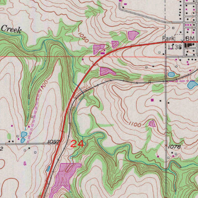 United States Geological Survey Williamsburg, KS (1956, 24000-Scale) digital map