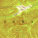 United States Geological Survey Williamsburg, KY (1952, 24000-Scale) digital map