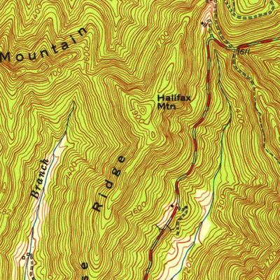 United States Geological Survey Williamsburg, KY (1952, 24000-Scale) digital map