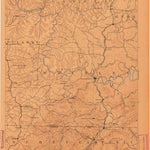 United States Geological Survey Williamsburg, KY-TN (1890, 125000-Scale) digital map
