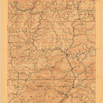 United States Geological Survey Williamsburg, KY-TN (1894, 125000-Scale) digital map