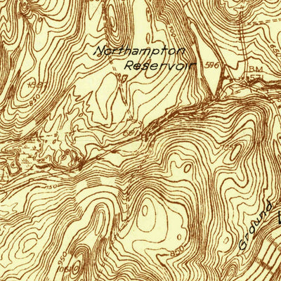 United States Geological Survey Williamsburg, MA (1935, 24000-Scale) digital map