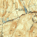 United States Geological Survey Williamsburg, MA (1941, 31680-Scale) digital map