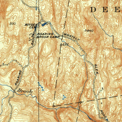 United States Geological Survey Williamsburg, MA (1941, 31680-Scale) digital map