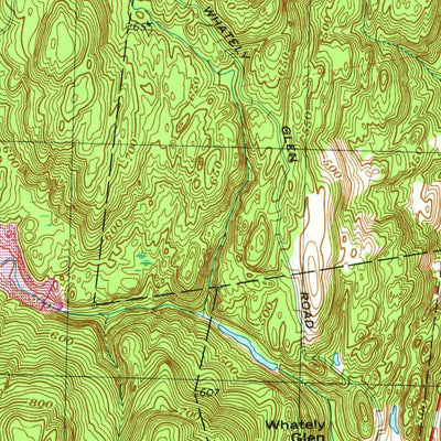 United States Geological Survey Williamsburg, MA (1964, 25000-Scale) digital map