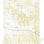 United States Geological Survey Williamsburg, MO (1973, 24000-Scale) digital map