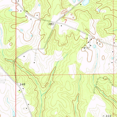 United States Geological Survey Williamsburg, MS (1974, 24000-Scale) digital map